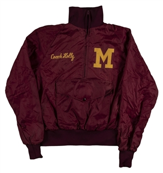 1984-85 Lou Holtz Game Worn Minnesota Golden Gophers Jacket (Holtz LOA)